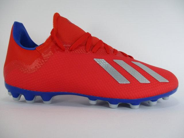 Adidas scarpa da calcio da uomo X 18.3 AG BC0299 rosso
