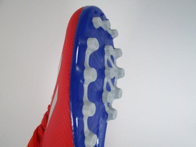 Adidas scarpa da calcio da uomo X 18.3 AG BC0299 rosso