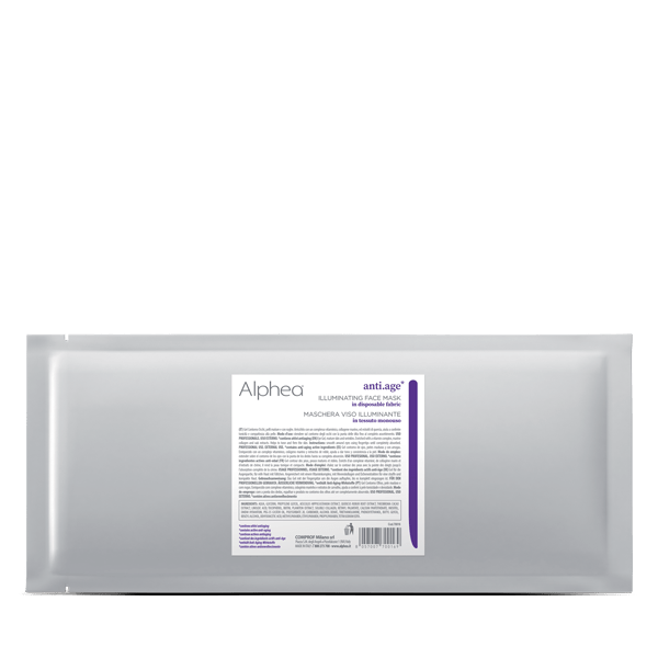 Alphea Maschera Viso Illuminante Anti Age Al Collagene In Foglio Monouso