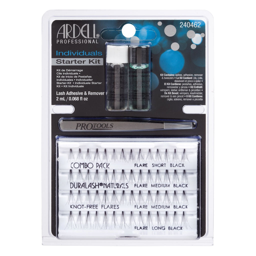 Ardell Ciglia Starter Kit Individuals Combo Black