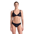 Arena Costume Bikini Triangolo da donna da donna con stampa 007070551 nero