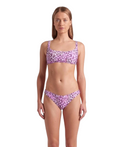 Arena Bikini Bralette Donna Water Print Leo Pink - 007082601