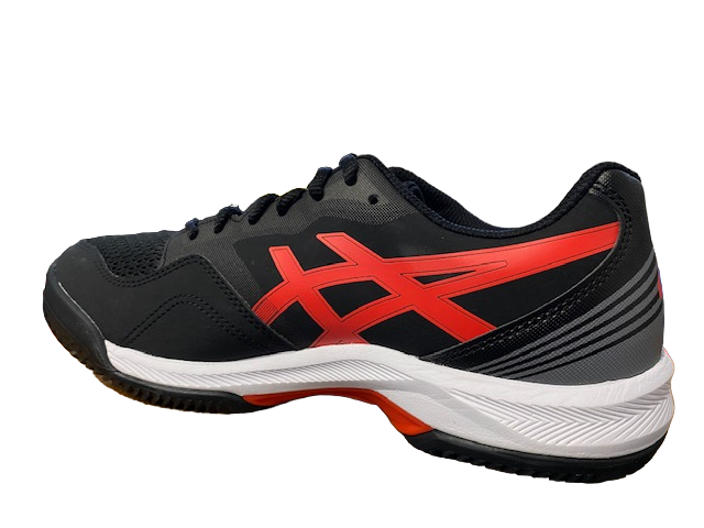 Asics Scarpa da uomo Gel Padel Pro 5 1041A302 001 nero rosso pomodoro