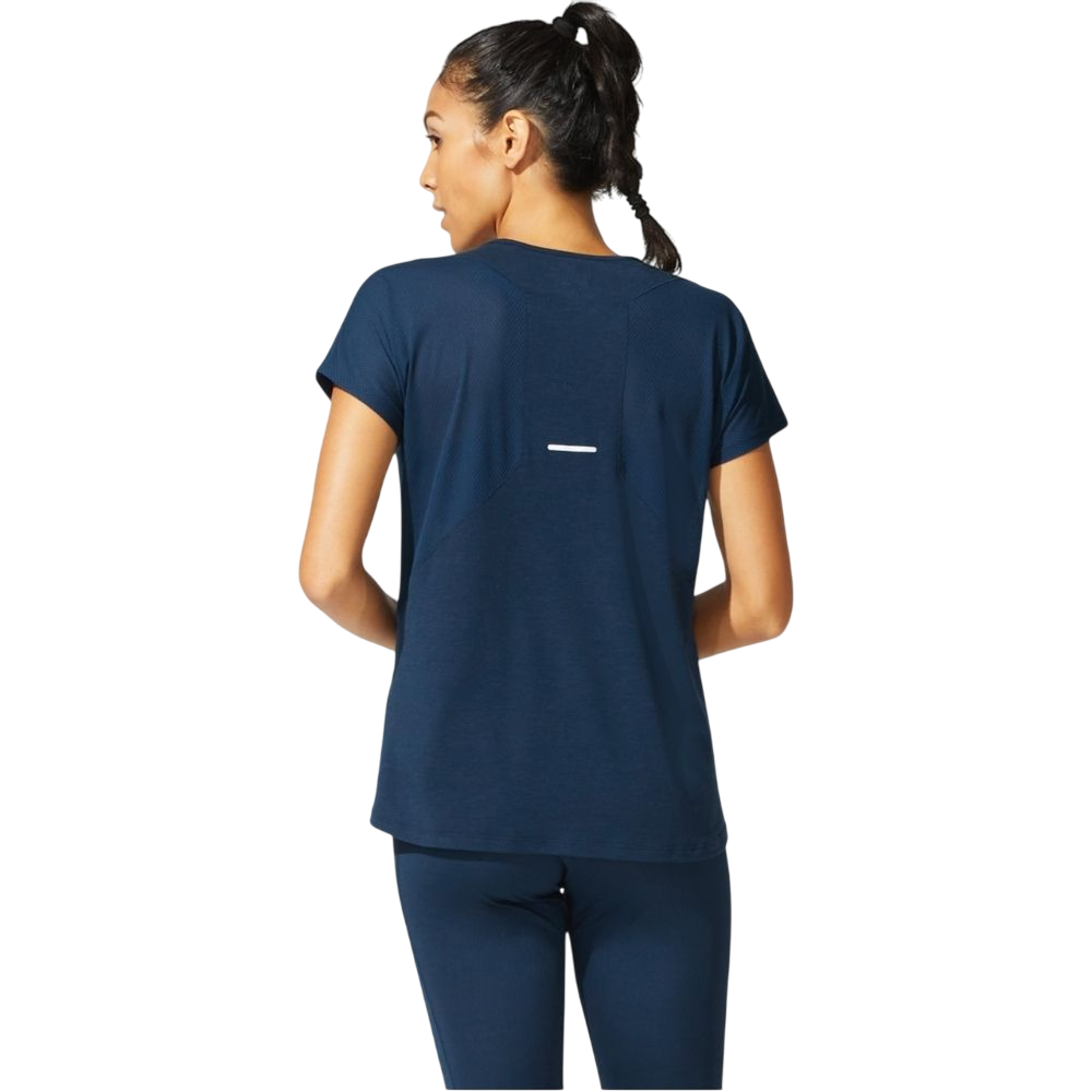 Asics maglietta manica corta da donna V-Neck SS Top 2012A981 402 french blue