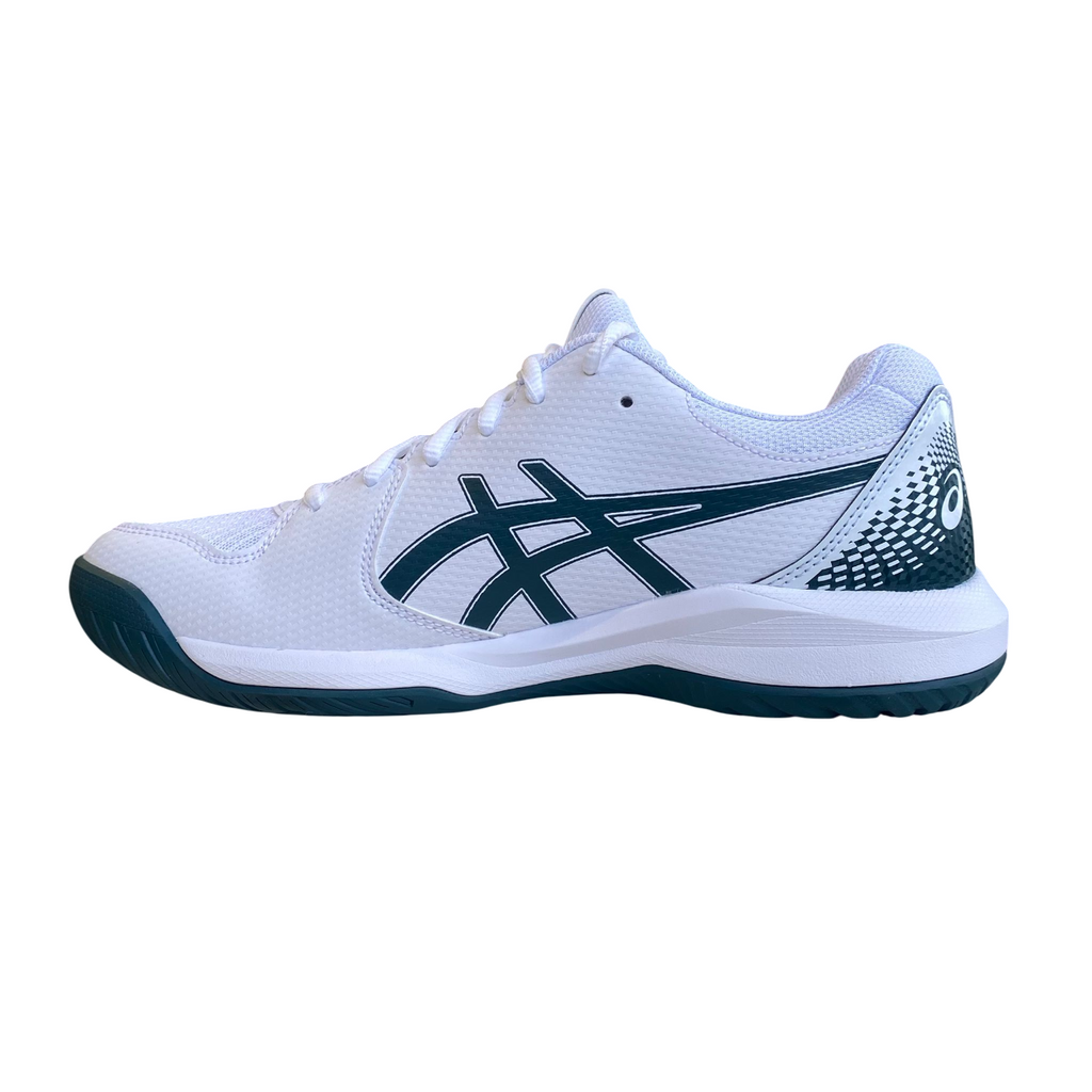 Asics Scarpa Tennis Gel Dedicate Uomo 1041A408-104 Bianco Verde Trusstic