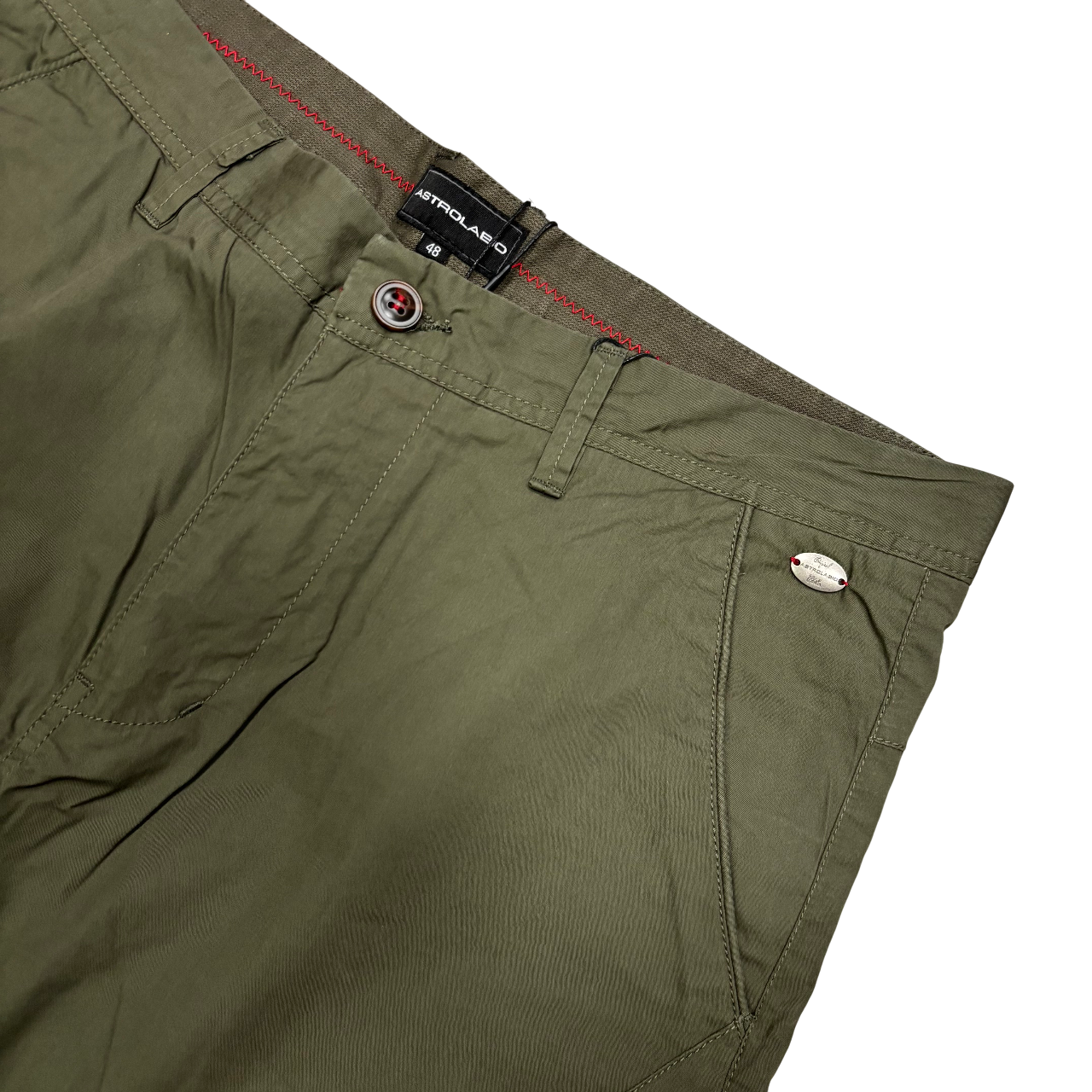Astrolabio Bermuda Uomo in Fresco Cotone CU9N 721 Verde | Estate Fresca