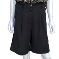 Astrolabio Pantaloncino Fresco Estivo Donna CA63 500 Nero | Comfort Chic