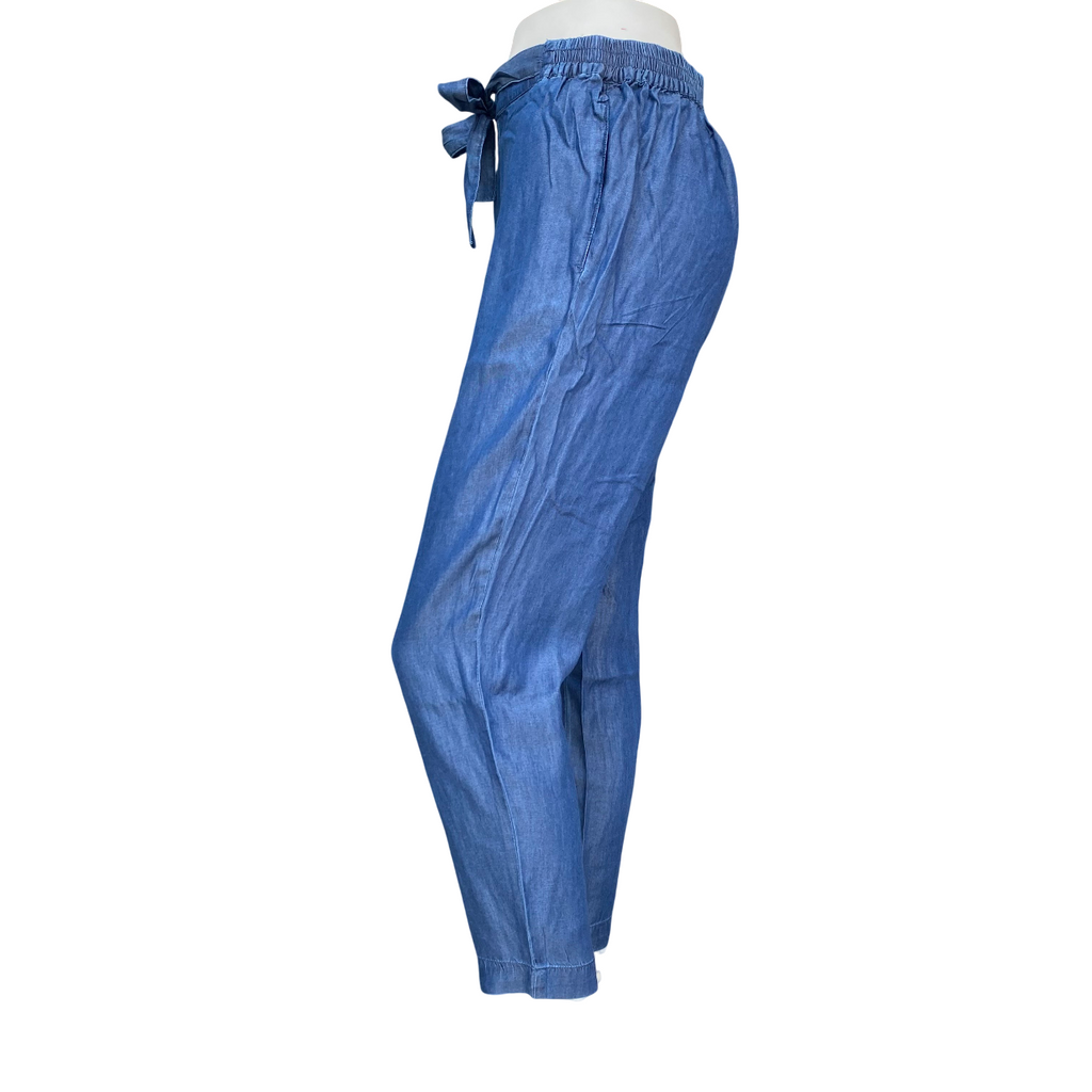 Astrolabio Pantalone Fresco Con Elastico Donna CA62 460 Blu | Estate Comfort