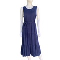 Astrolabio Vestito Smanicato Donna M86G 956 Blu | Eleganza Estiva