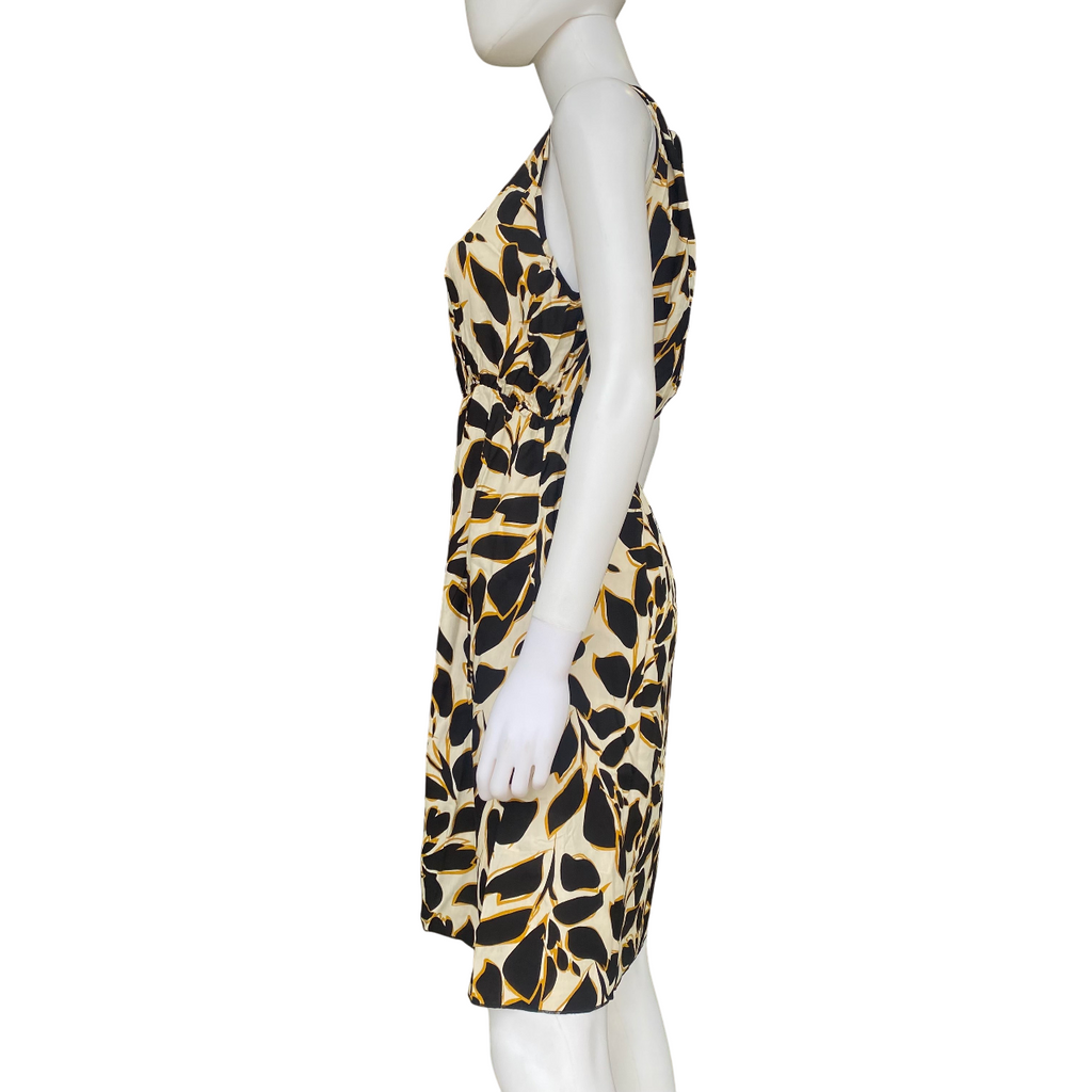 Astrolabio Vestito Smanicato Donna a Fantasia CA6F 500 Nero | Eleganza Estiva
