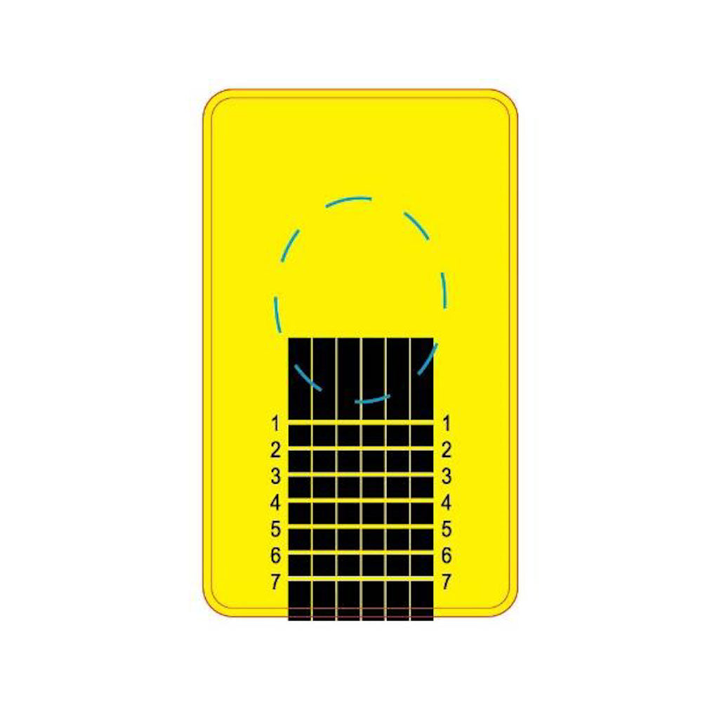 Aurore Forme Adesive Per Ricostruzione Unghie Basic Rect 500 pz