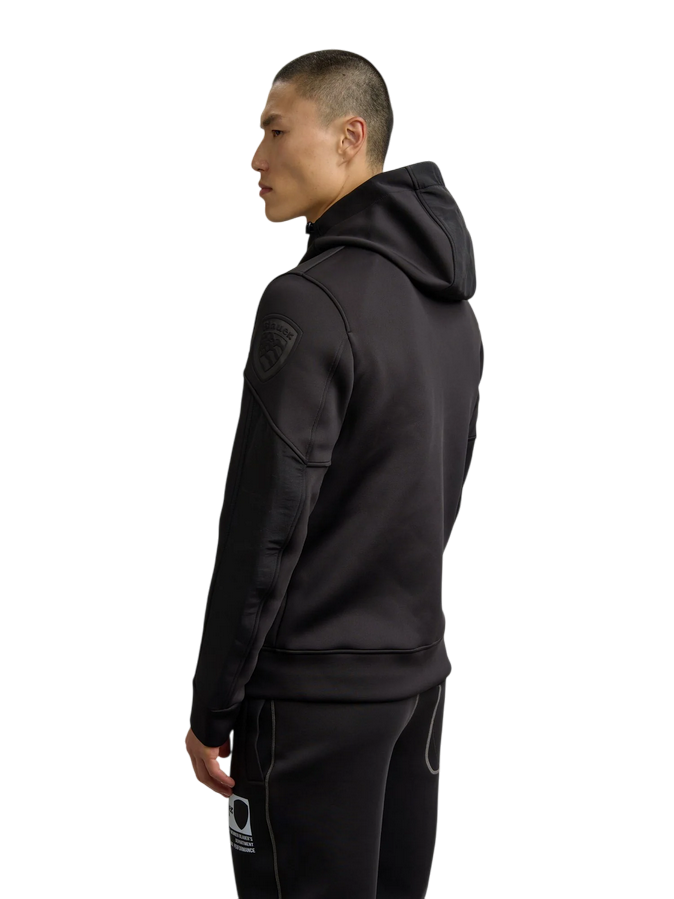 Blauer Surface Scuba Sweatshirt 25WBLUF02253-004745 999 Nero – Felpa Uomo Tecnica