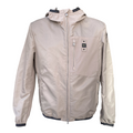 Blauer giubbino da uomo con cappuccio Rundel 25SBLUC01219-007108 beige