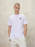 Blauer uomo maglietta in cotone manica corta 26SBLUH02284-007480 100 Bianco