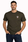 Blauer T-shirt Uomo Manica Corta Logo Gommato 26SBLUH02284 007480 60H Verde