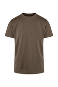 Bomboogie T-shirt girocollo da uomo in cotone fiammato TM7903TJSSG 189 bison