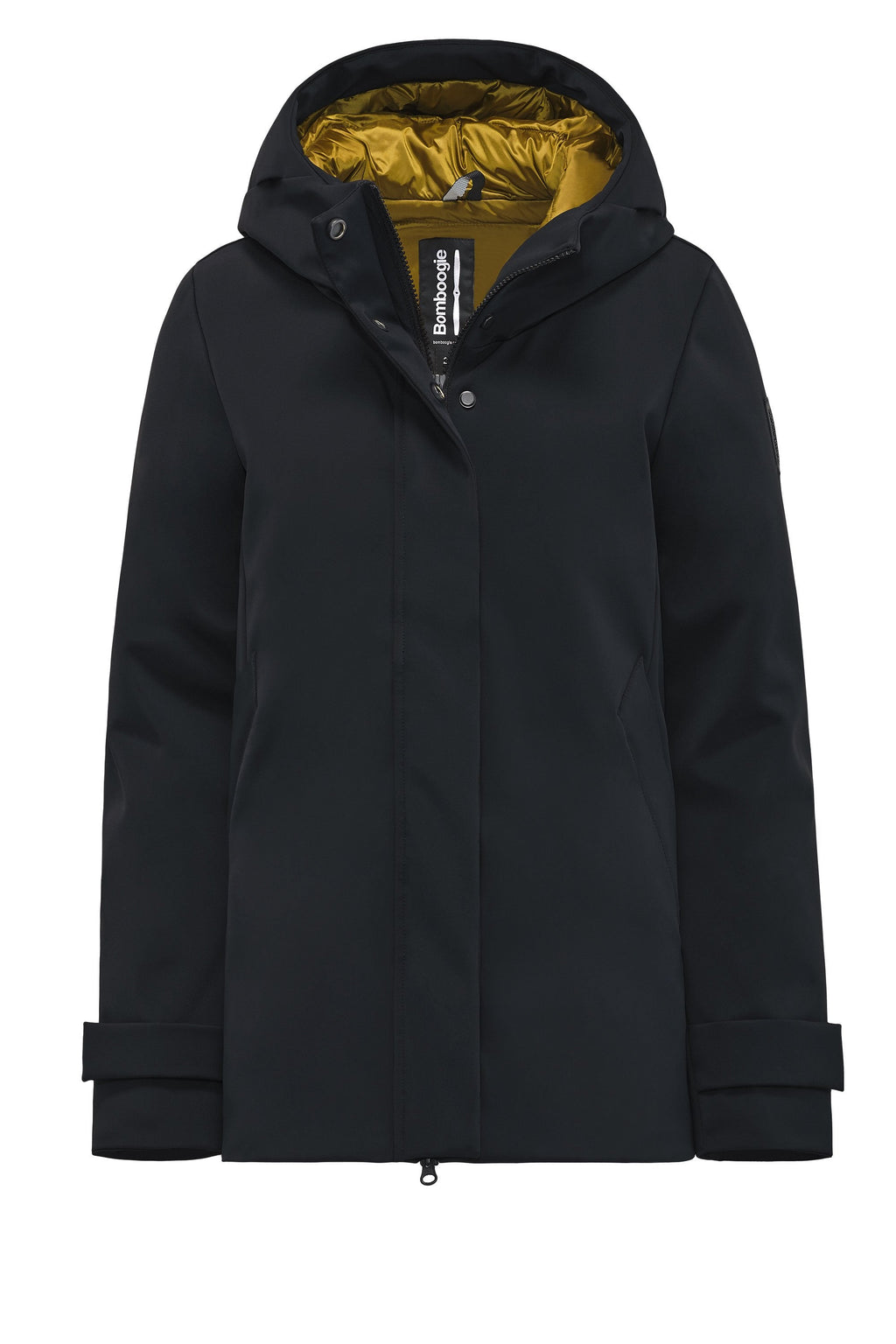 Bomboogie Giaccone con cappuccio da donna Oslo GW7561TNSP nero