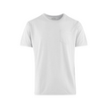 Bomboogie maglietta girocollo manica corta da uomo in cotone jersey fiammato TM7903TJSG5 bianco