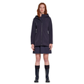 Bomboogie parka da donna antipioggia e antivento sfoderato CW8364TNSD5 297 blu scuro