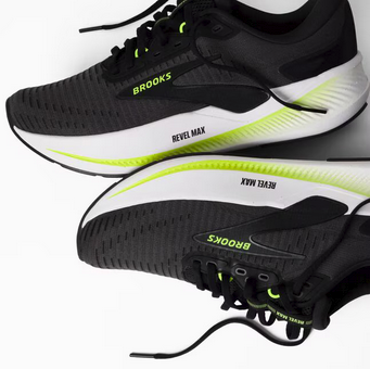 Brooks Scarpa Running Uomo Revel Max 110482049 Ebano