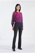 CafèNoir Flare denim da donna C7JJ0084 N021 nero