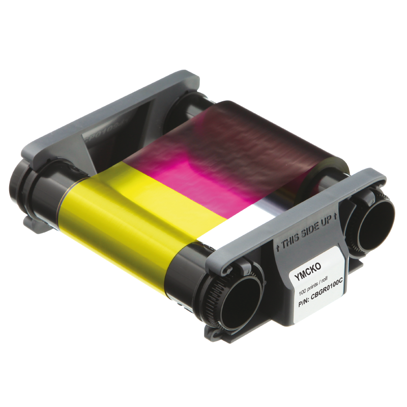Evolis CBGR0100C nastro per stampante 100 pagine [CBGR0100C]