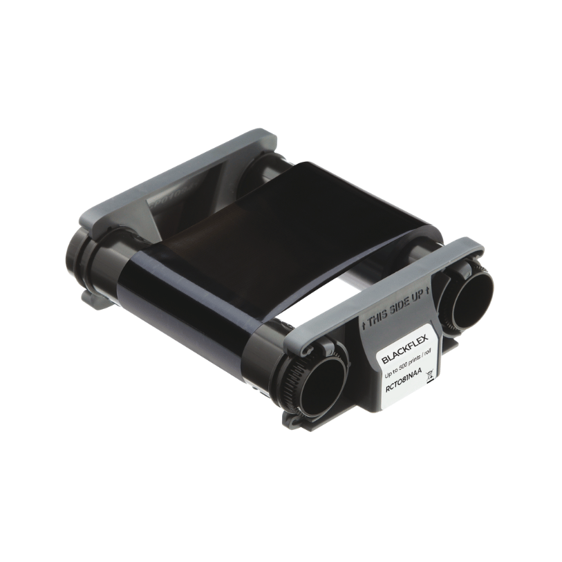 Nastro Nero Blackflex Badgy – 500 Stampe / Nastro – Compatibile Con Badgy100 e Badgy200 [CBGR0500F]