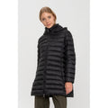 Canadian Giacca lunga da donna con cappuccio Teslin Recycled CN.G220204WRE/BLA nero