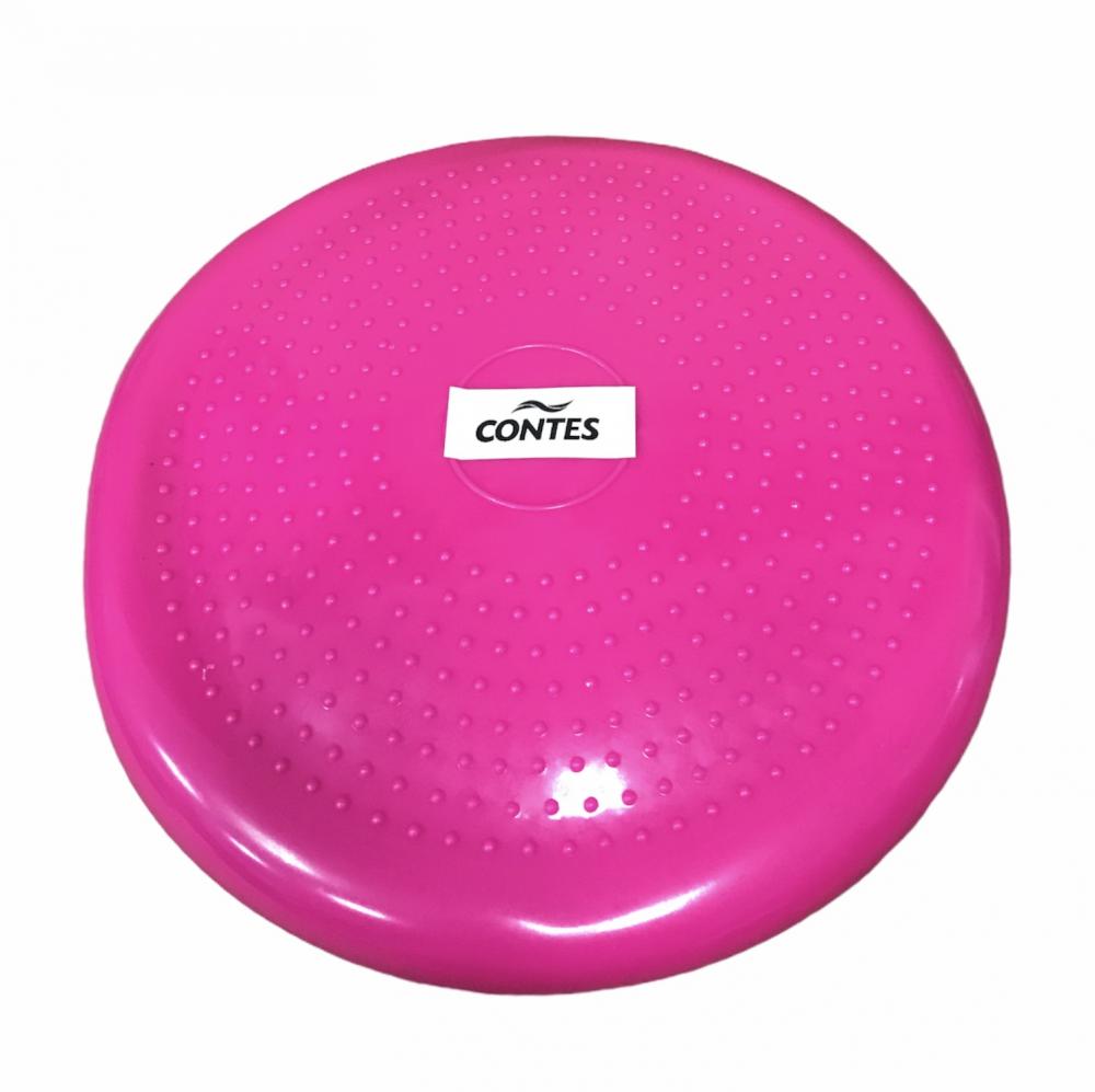 Contes Cuscino Disco Sensoriale 03704 Ø32cm Fucsia - Equilibrio Propriocezione Riabilitazione PVC