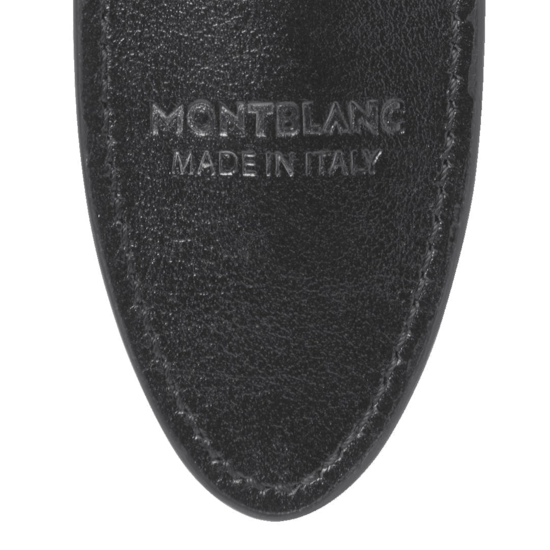 Montblanc astuccio per 1 strumento da scrittura Meisterstück nero 198338