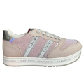 CafèNoir Sneakers con Zeppa Ragazza Pink Laccio Cerniera - C-2032