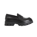 CafèNoir scarpa Mocassino in pelle con occhiello da donna C1FM1019 N001 nero