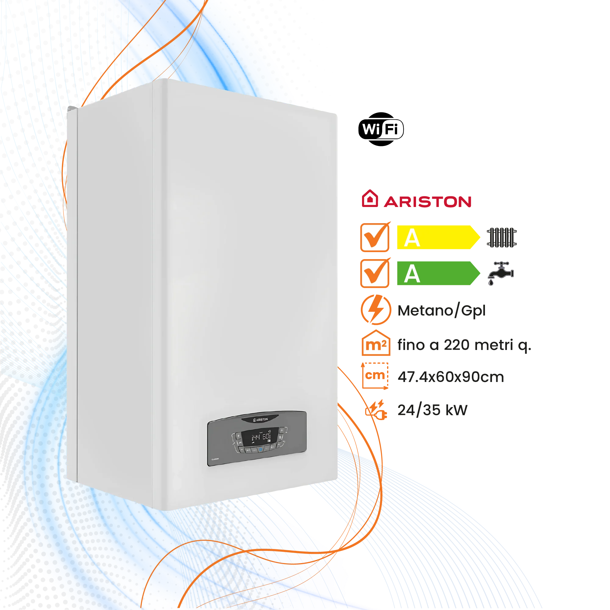Caldaia Ariston Clas B One WiFi a Condensazione