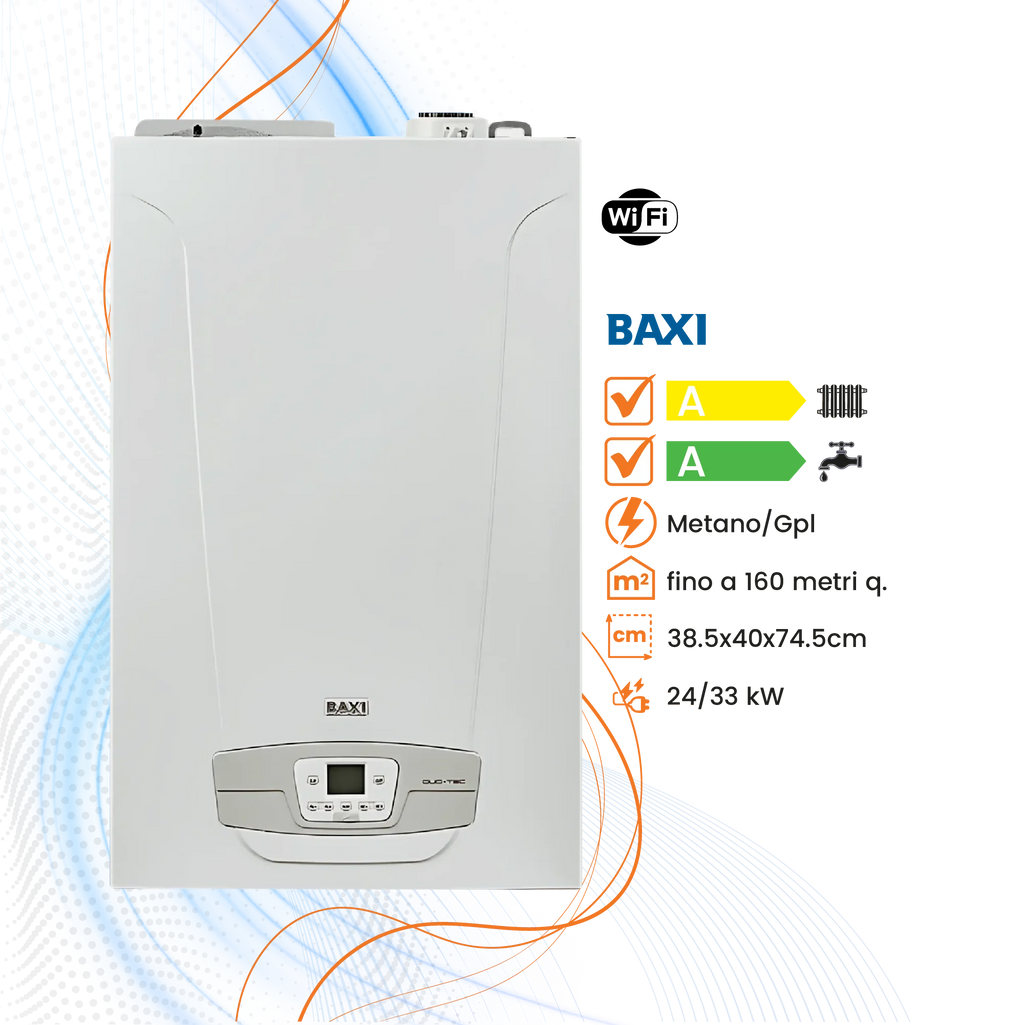 Caldaia Baxi Nuvola Duo-Tec+ a Condensazione