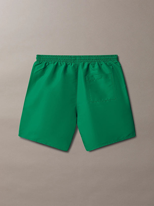 Calvin Klein Pantaloncini Bagno Junior Monogram KV0KV00056 Verde | 8-16 Anni