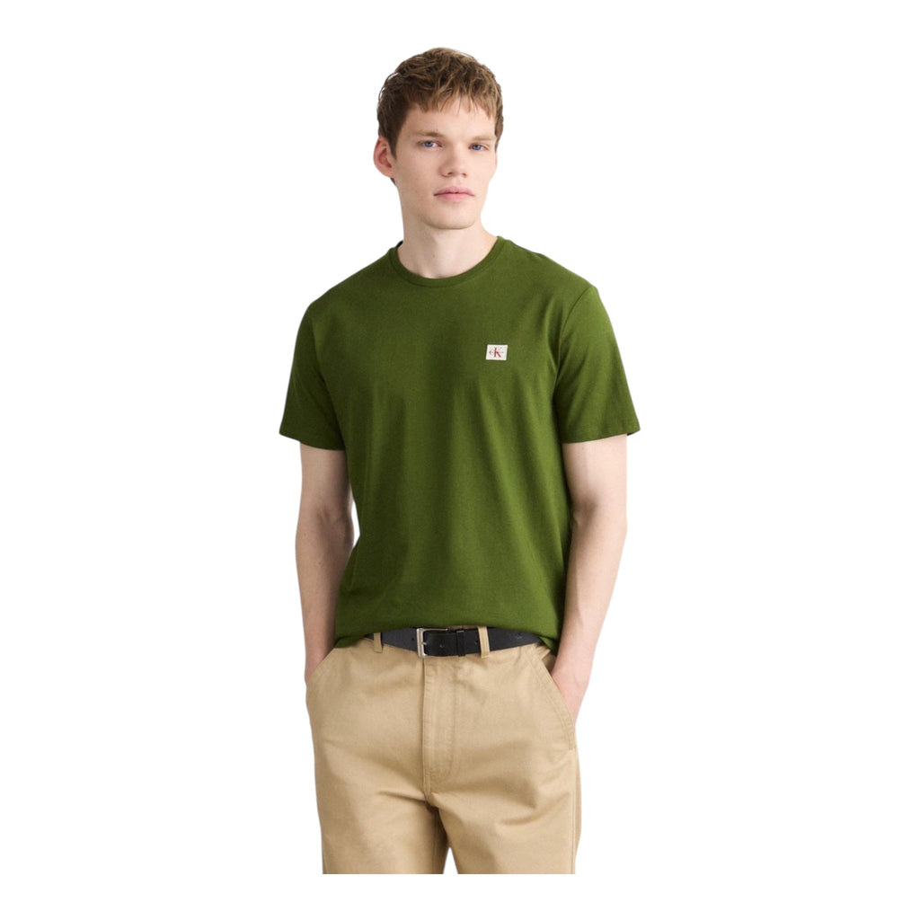 Calvin Klein Maglietta Uomo LV04RC272 2E6 Verde
