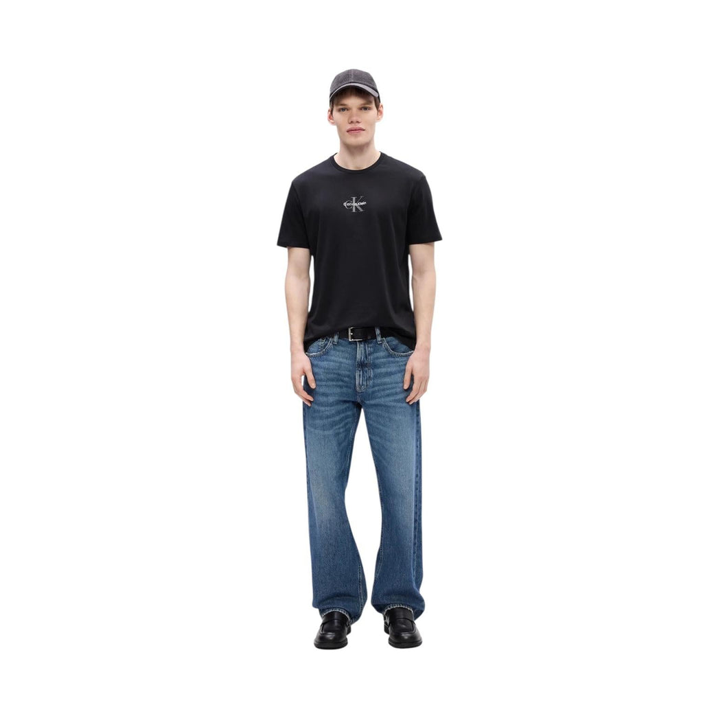 Calvin Klein T-Shirt Monogramma Uomo LV04RB866GUB1 Nero