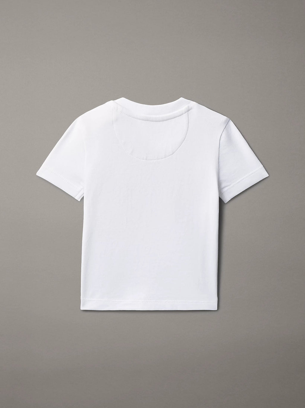 Calvin Klein Maglietta Infant CK Logo LVCKSJA47B Bianco 6-36 Mesi