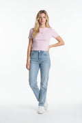 Calvin Klein T-Shirt Donna Cotone Costine LV0247C200G Rosa