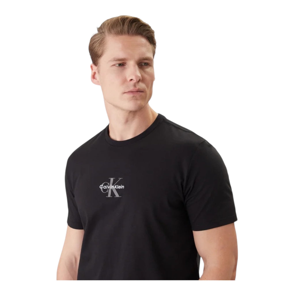 Calvin Klein T-Shirt Uomo Manica Corta LV04RB866G Nera