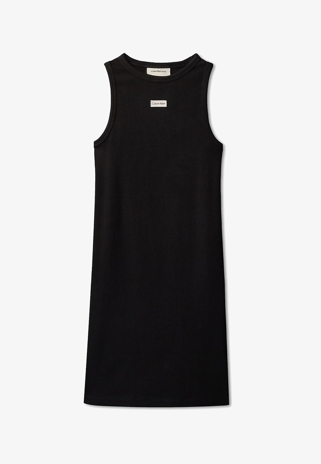 Calvin Klein Vestito Costine Ragazza Nero - LVCKSJK07G