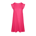 Censured abito corto da donna con maniche voulant AWC273TJSGE 119 orchidea