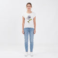Censured T-shirt Donna Cotone Off White - TWC821 JLU6 01