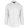 Censured camicia da uomo manica lunga in lino SM6437TLICA 00 bianco