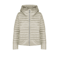 Censured giubbino trapuntato leggero da donna con cappuccio JWC182TNTT4 02 beige