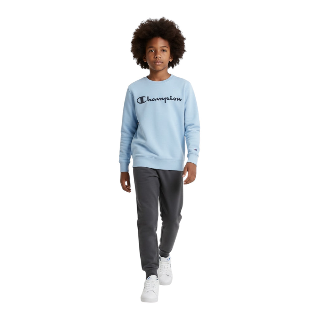 Champion Felpa Girocollo 307359 BS224 Celeste