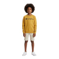 Champion Felpa Girocollo Junior 307359-YS170 Gialla Cotone
