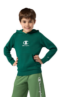 Champion felpa junior con cappuccio 307395 GS584 verde