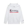 Champion Felpa con cappuccio da ragazzi 306837 WW001 bianco