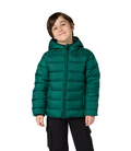 Champion Giacca Imbottita Bambino con Cappuccio Verde - Idrorepellente